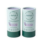 2-Pack All-Natural, Plastic-Free Deodorants