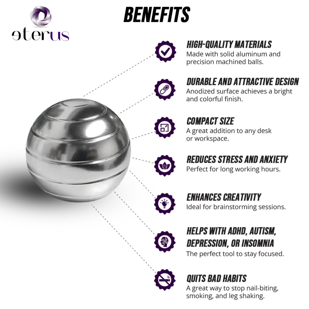 Rotating Desktop Spinning Ball