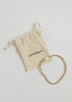 Natural Pearl + 14k Gold Filled Beaded || Anklet or Bracelet