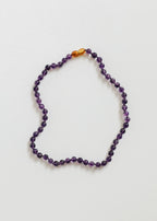 Pure Gemstone + Amethyst || Necklace