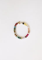 Natural Gemstone Bracelet + 14k Gold Filled Toggle : Sedona