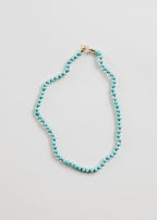 Turquoise + 14k Gold Filled Toggle || Gemstone Necklace