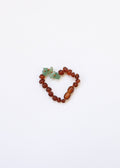 Raw Cognac Baltic Amber + Raw Aventurine || Anklet or Bracelet