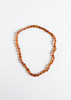 Raw Cognac Baltic Amber || Classic || Necklace