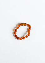 Raw Cognac Baltic Amber || Classic || Anklet or Bracelet