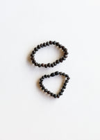 Raw Black Baltic Sea Amber || Anklet or Bracelet