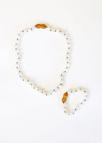 Pure Gemstone + Moonstone || Anklet or Bracelet