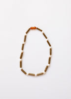 Hazelwood + Pearl || Beaded Necklace ||