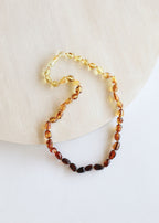 Polished Ombre Baltic Amber || Necklace