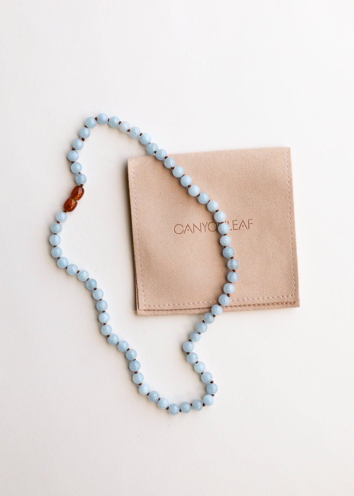Pure Gemstone + Aquamarine || Necklace