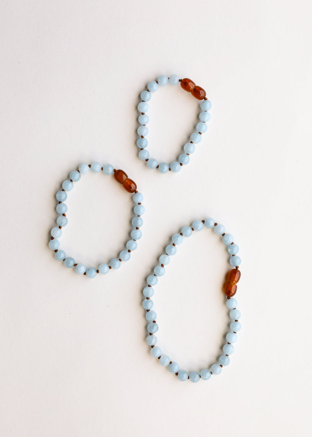 Pure Gemstone + Aquamarine|| Anklet or Bracelet