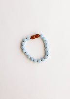 Pure Gemstone + Aquamarine|| Anklet or Bracelet