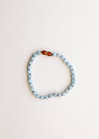 Pure Gemstone + Aquamarine|| Anklet or Bracelet