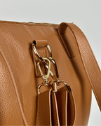 The Lillian Diaper Bag - Cognac