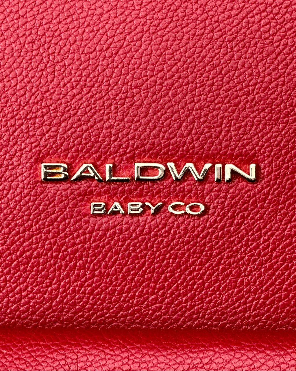 The Daphne Diaper Bag - Crimson