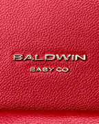 The Daphne Diaper Bag - Crimson