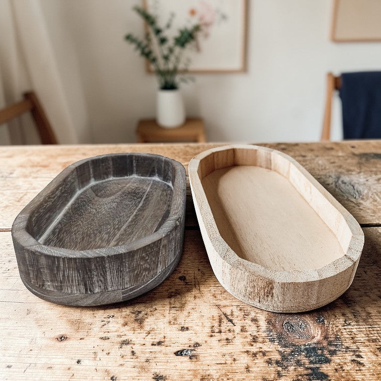 Rustic Wood Tray