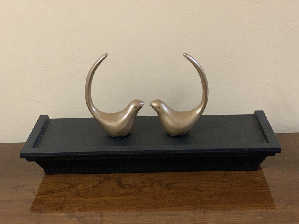 Vibhsa Marigold Bird Ring Holder Set of 2