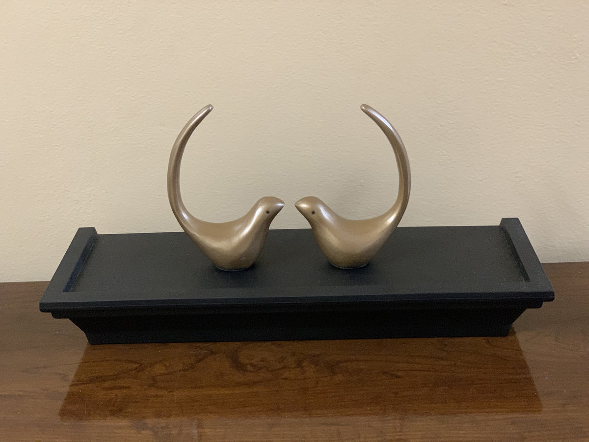 Vibhsa Marigold Bird Ring Holder Set of 2