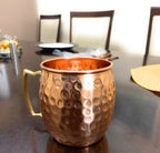 Vibhsa Hammered Moscow Mule Mugs, Set of 2
