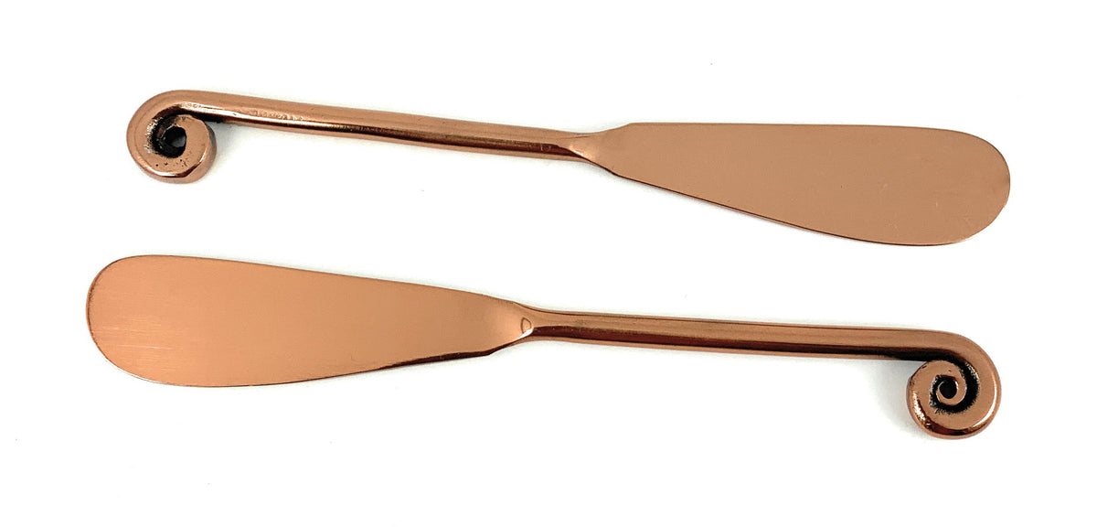 Vibhsa Butter Spreaders Set of 2 (Copper Finish)