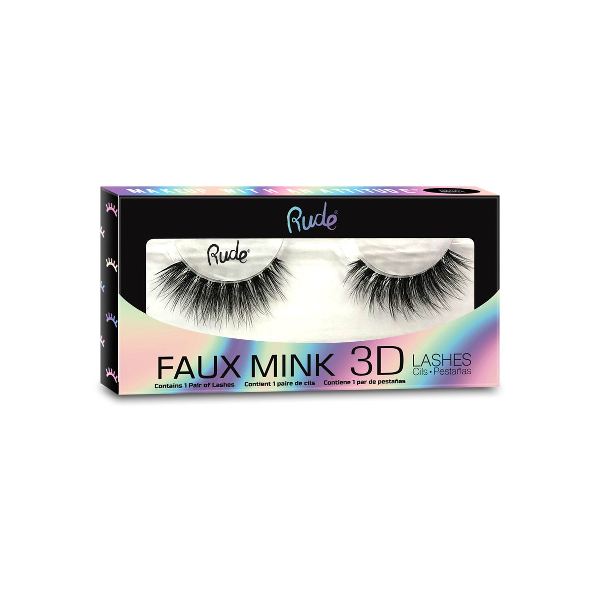 RUDE Lush  Faux Mink 3D Lashes