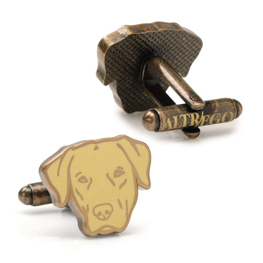 Yellow Labrador Cufflinks
