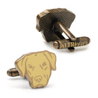 Yellow Labrador Cufflinks