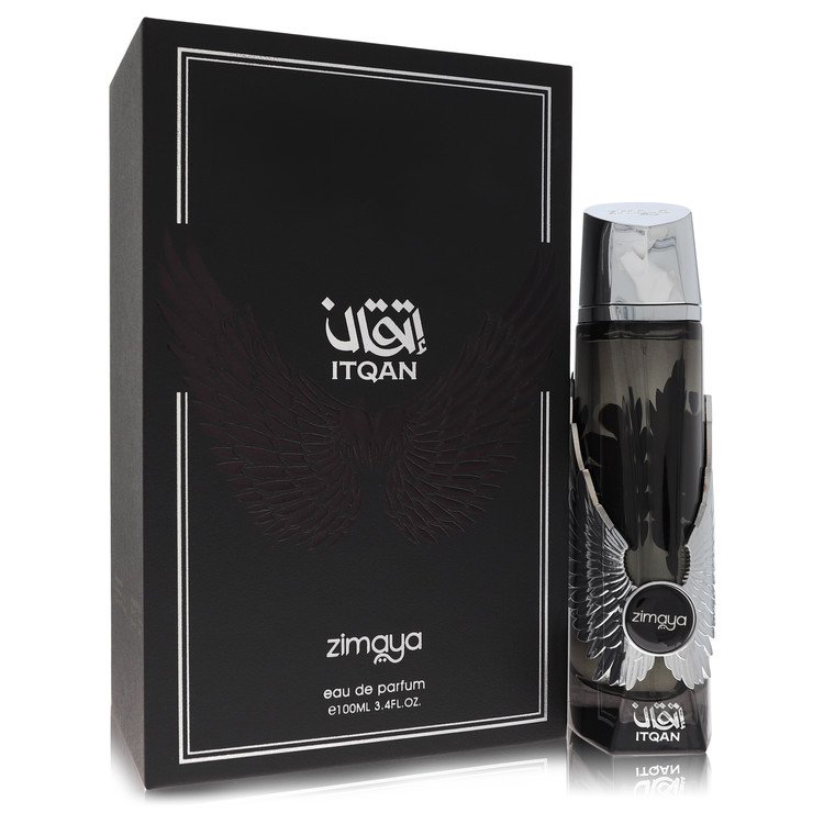 Afnan Zimaya Itqan Noir by Afnan Eau De Parfum Spray (Unisex) 3.4 oz for Men