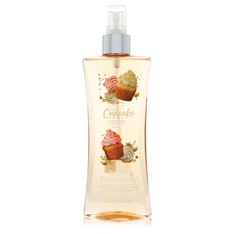 Body Fantasies Signature Cupcake Swirl by Parfums De Coeur Body Spray 8 oz for Women