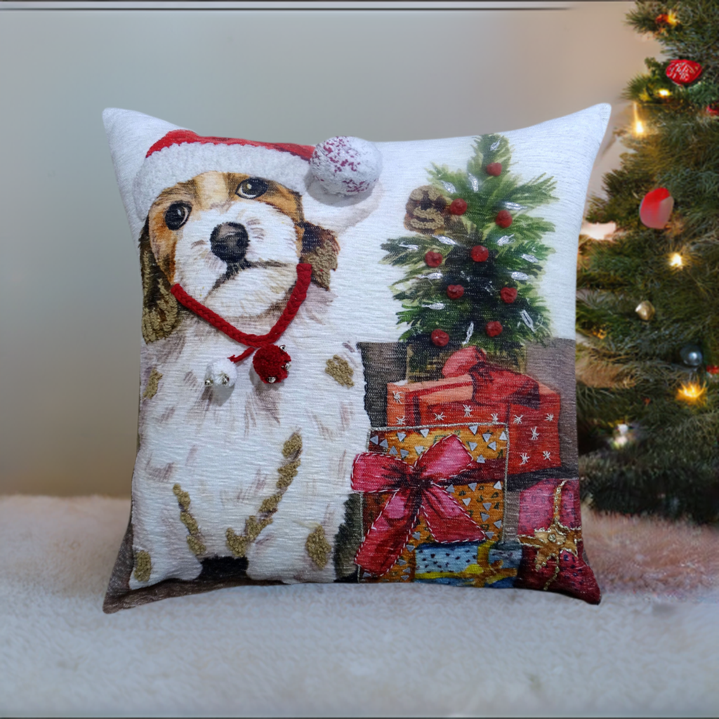 Vibhsa Christmas Decorative Throw Pillow for Christmas  20" x 20"