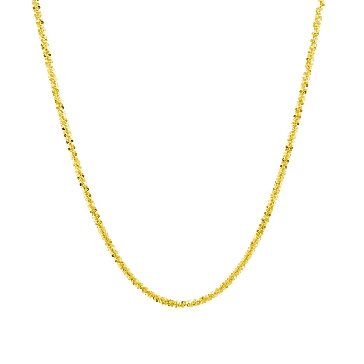14k Yellow Gold Sparkle Chain (1.50 mm)