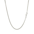 10k White Gold Gourmette Chain  (1.40 mm)