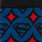 DC Superman Circle Motif Blue Men's Socks