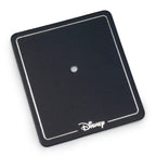 Disney Mickey Mouse Silhouette Motif Black Sock and Mickey Blue Lapel Pin Gift Set