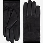 Daniel (black) – Goatskin leather gloves with warm wool lining and touchscreen function