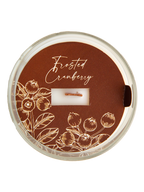 Frosted Cranberry 7.5 oz Wooden Wick Candle