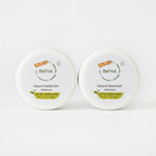 2-Pack All-Natural Deodorant Cream