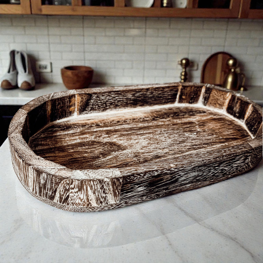 Rustic Wood Tray