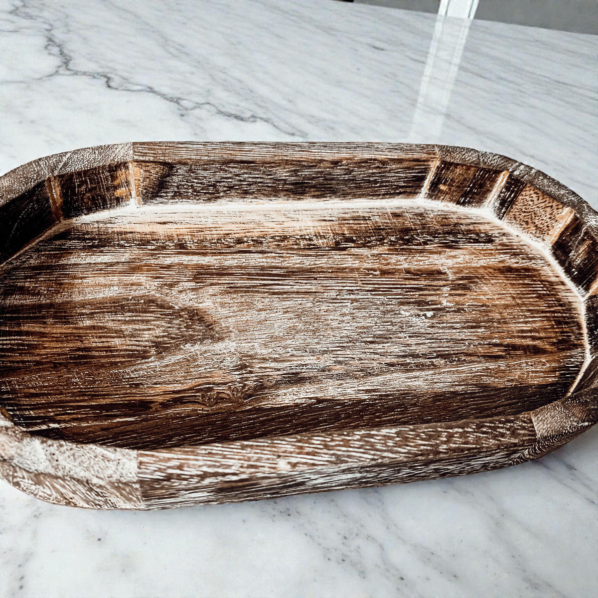 Rustic Wood Tray