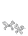 Pave Bow Earrings