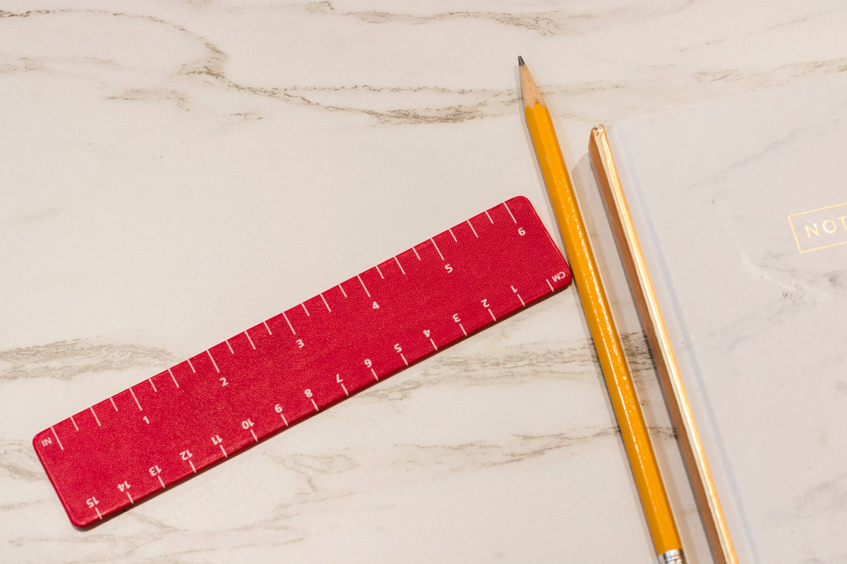 Leather Ruler
