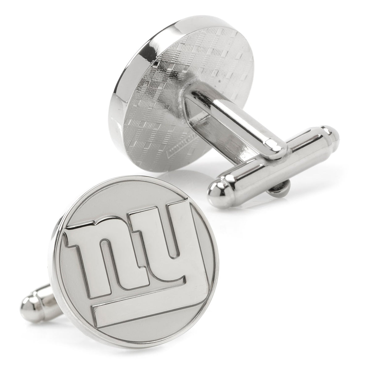 NFL New York Giants Silver Edition Cufflinks