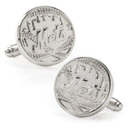 MLB New York Mets Silver Edition Cufflinks