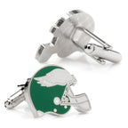 NFL Philadelphia Eagles Retro Helmet Cufflinks