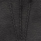Antonio (black) – Luxurious Italian peccary leather gloves with cashmere lining