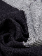 Romeo (blue/grey) - Italian warm and soft scarf made from 100% wool