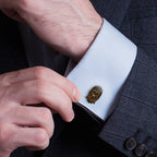 Star Wars Chewbacca Gunmetal Cufflinks