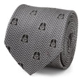 Star Wars Darth Vader Black and Gray Herringbone Tie