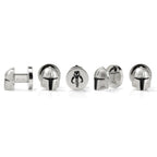 3D Mandalorian Helmet Studs
